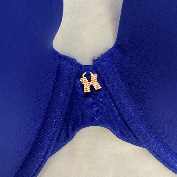 SAVAGE X FENTY by Rihanna Core Micro- Fiber Metallic Push-Up Bra Size 36D. - Picture 6 of 9